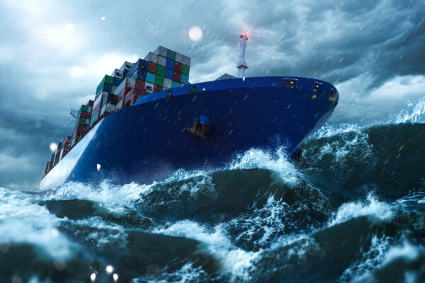 Harsh weather conditions around the Cape of Good Hope in Africa is disrupting international shipping.